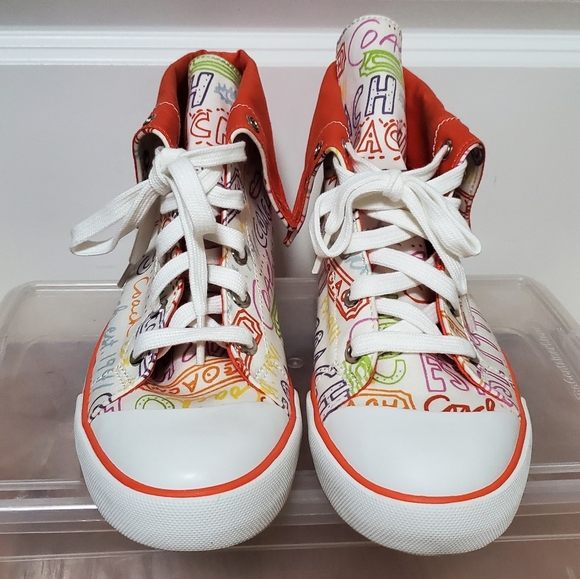 Coach Bonney Hi TopWomens Size 7B - Picture 2 of 12